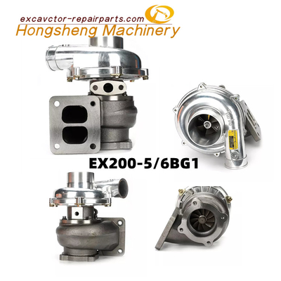 114400-3770 حفارة الشاحن التربيني لأجزاء محرك هيتاشي Ex200-5 6BG1