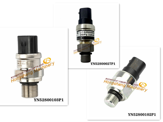 YN52S00027P1 / 103P1 / 102P1 لمستشعر الضغط Kobelco SK200-5 / 6/8 (الضغط العالي والمنخفض)