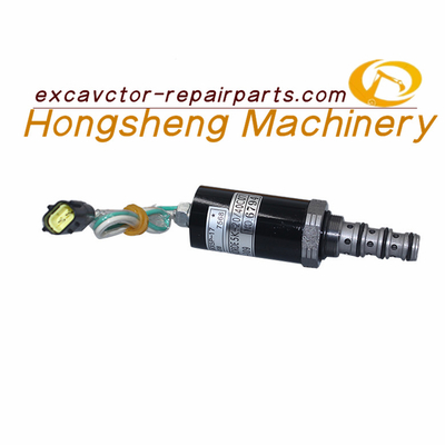 40C07-203A حفارة الملف اللولبي صمام Kobelco SK200-6 SKX5P-17-208