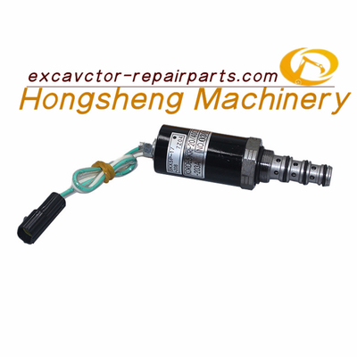 40C07-203A حفارة الملف اللولبي صمام Kobelco SK200-6 SKX5P-17-208