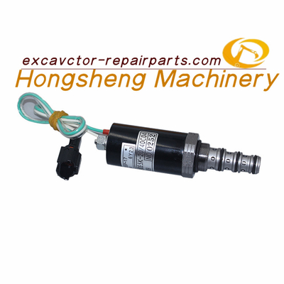 40C07-203A حفارة الملف اللولبي صمام Kobelco SK200-6 SKX5P-17-208